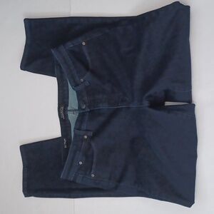 Talbots Flawless Slim Ankle Curvy Jeans Sz.12.L.28". R.10".w.33". Dark Wash.EUC!